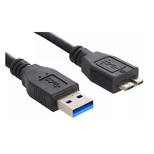 Кабель USB3.0 Buro MK30-AM-0.5, micro USB 3.0 B (m) - USB A(m), 0.5м, черный