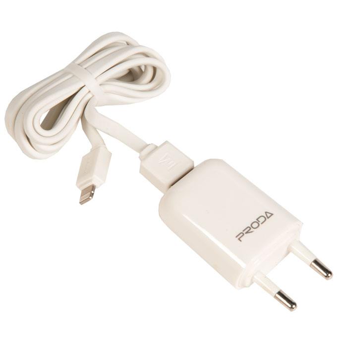 фото Сетевое зарядное устройство remax rp-u11 lightning - usb 1xusb 1 а белый