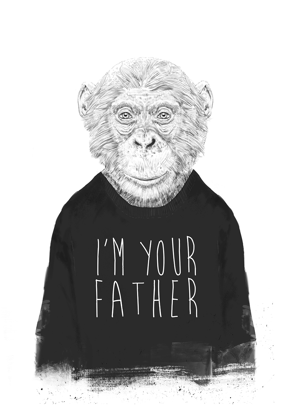 

Большой постер на стену I'm your father 60х90 см без рамы, BSFATHER