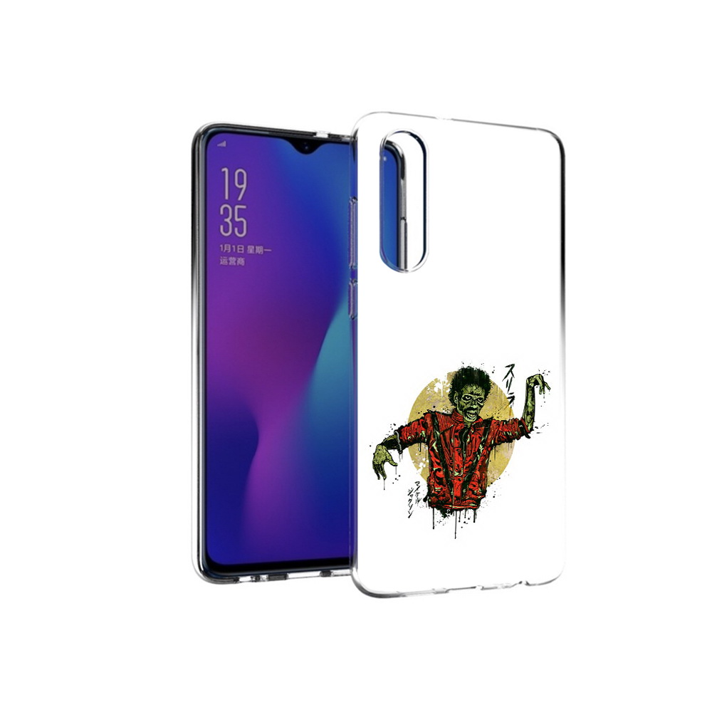 

Чехол MyPads Tocco для Huawei P30 Зомби, Прозрачный, Tocco