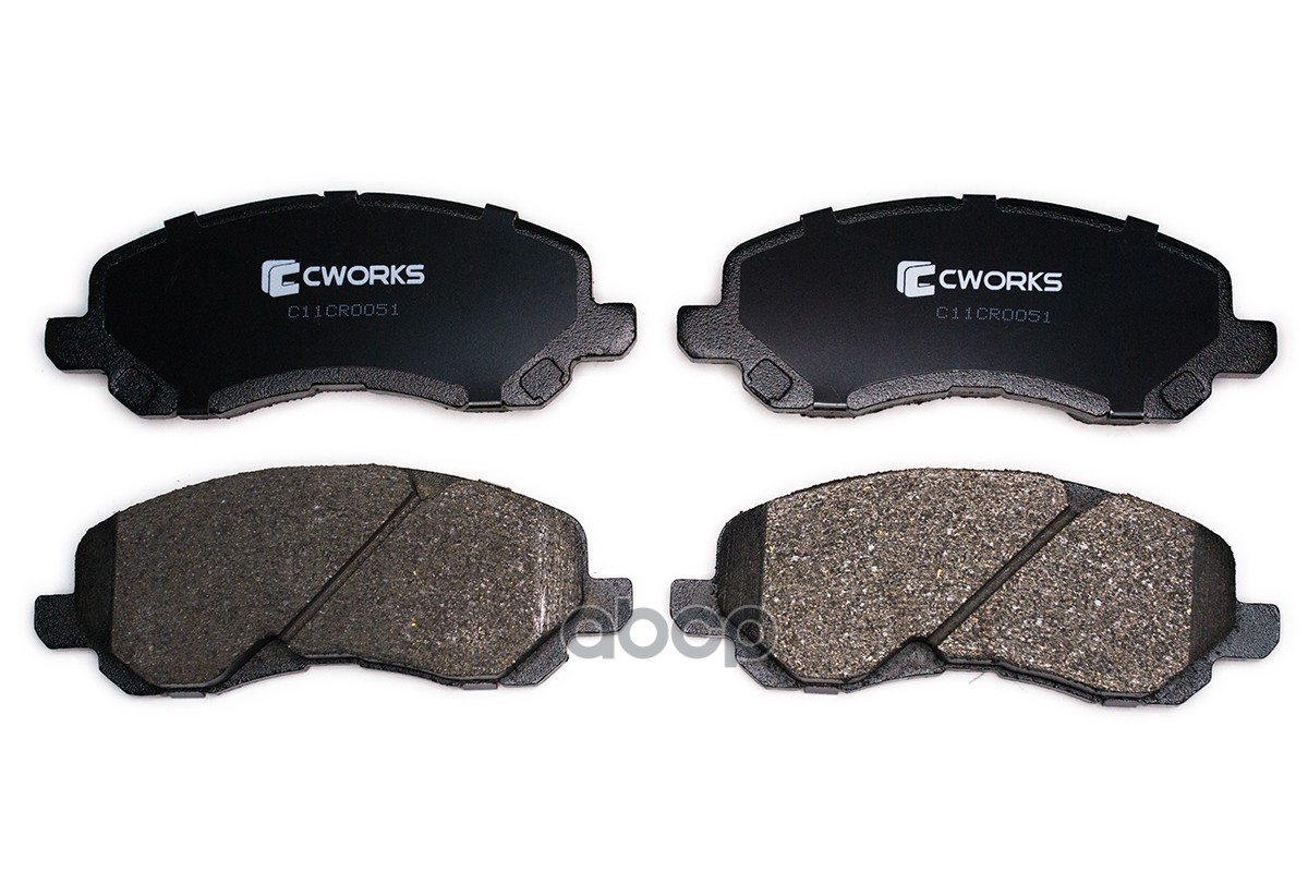 

Тормозные колодки CWORKS передние Low Metallic C11CR0051