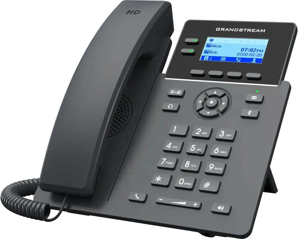 

IP-телефон Grandstream GRP2602W черный (GRP2602W), GRP2602W