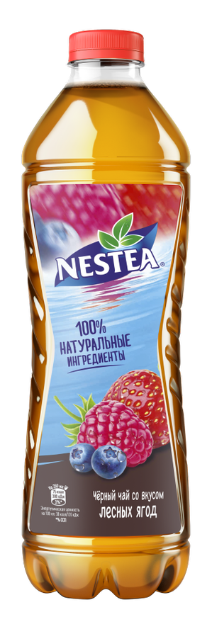 Холодный чай черный Nestea лесные ягоды 1.5 л
