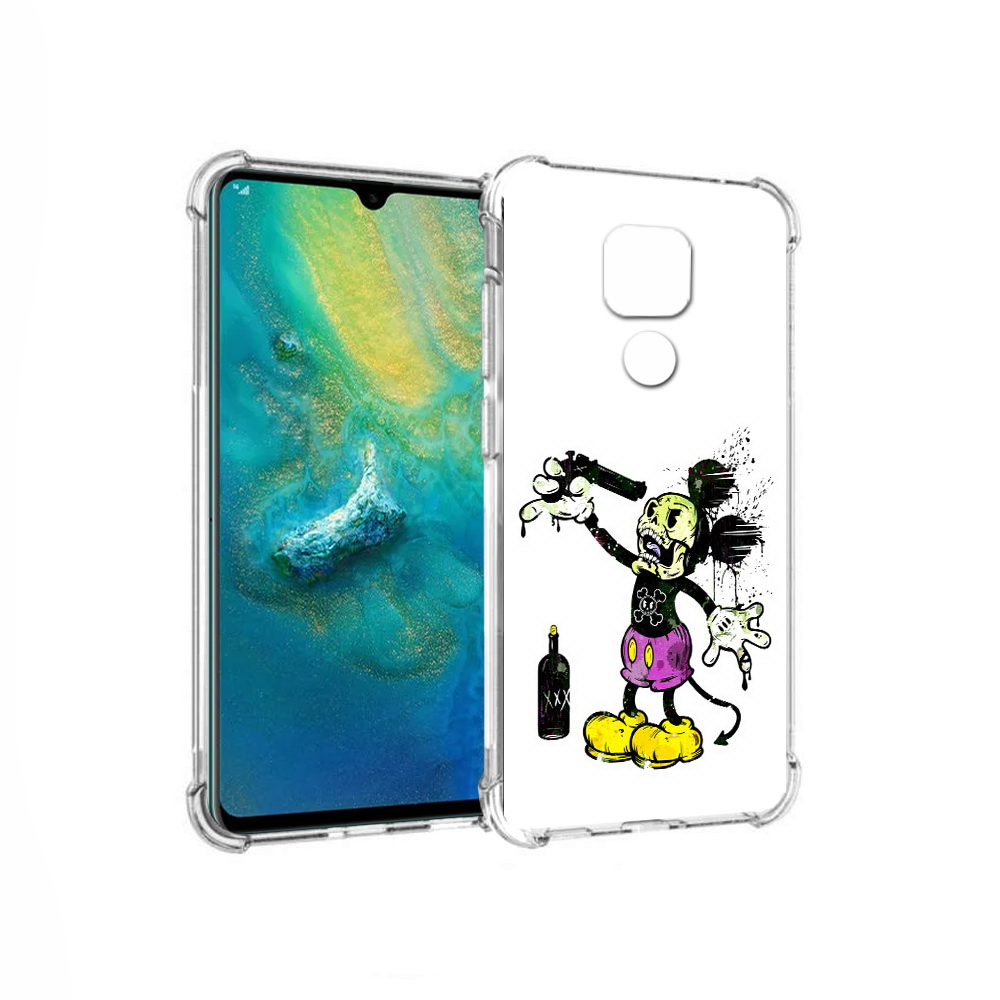 

Чехол MyPads Tocco для Huawei Mate 20x Драг Микки (PT124578.30.73), Прозрачный, Tocco