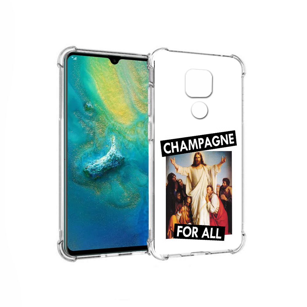 

Чехол MyPads Tocco для Huawei Mate 20x шампанское (PT124578.30.697), Прозрачный, Tocco