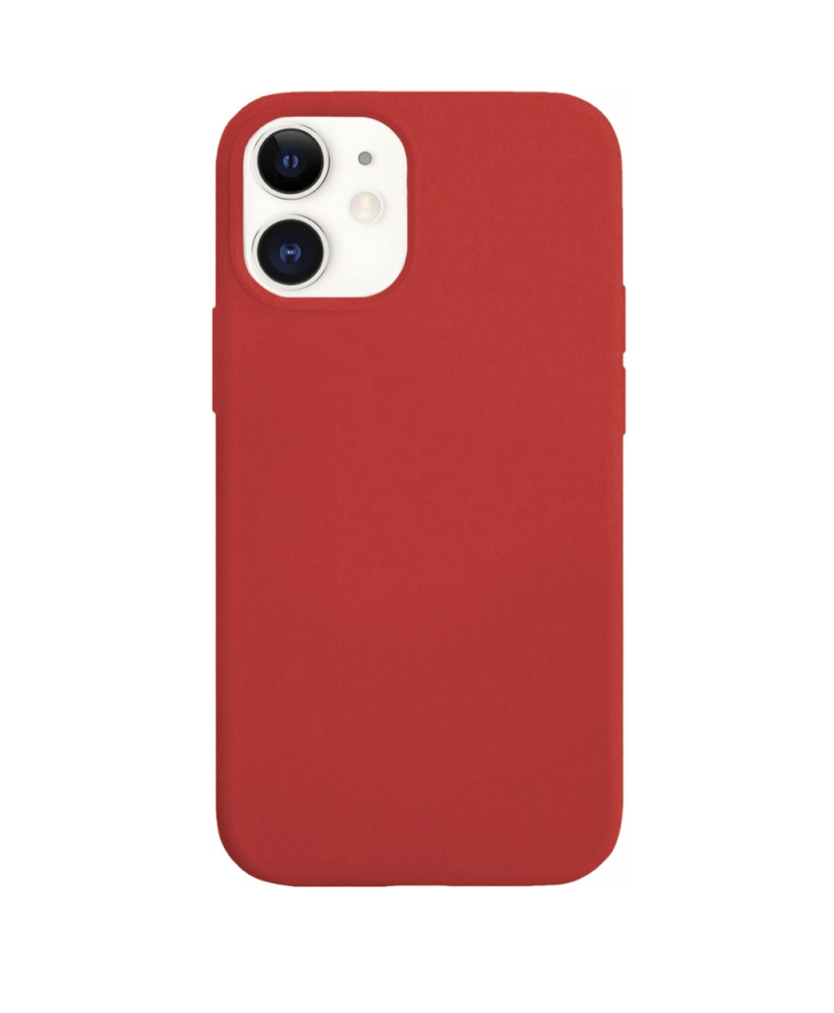 

Чехол для смартфона vlp Silicone Сase для iPhone 12 mini, красный
