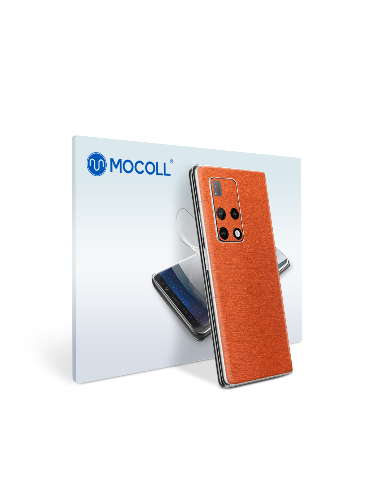 

Пленка защитная MOCOLL для задней панели Huawei Mate X2 Металлик Оранжевый, Mate X2