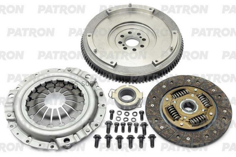 PATRON PCE0100 К-кт сцепления с одномассовым маховиком 4P TOYOTA AVENSIS 2.0DT D-4D 99-03