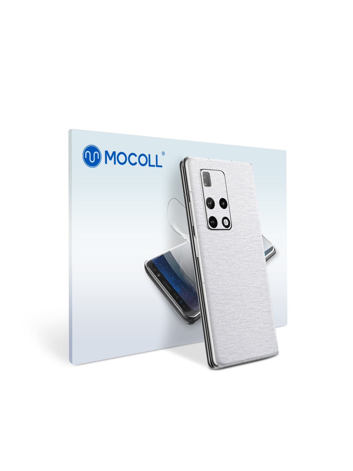 

Пленка защитная MOCOLL для задней панели Huawei Mate X2 Металлик Серебристый, Mate X2