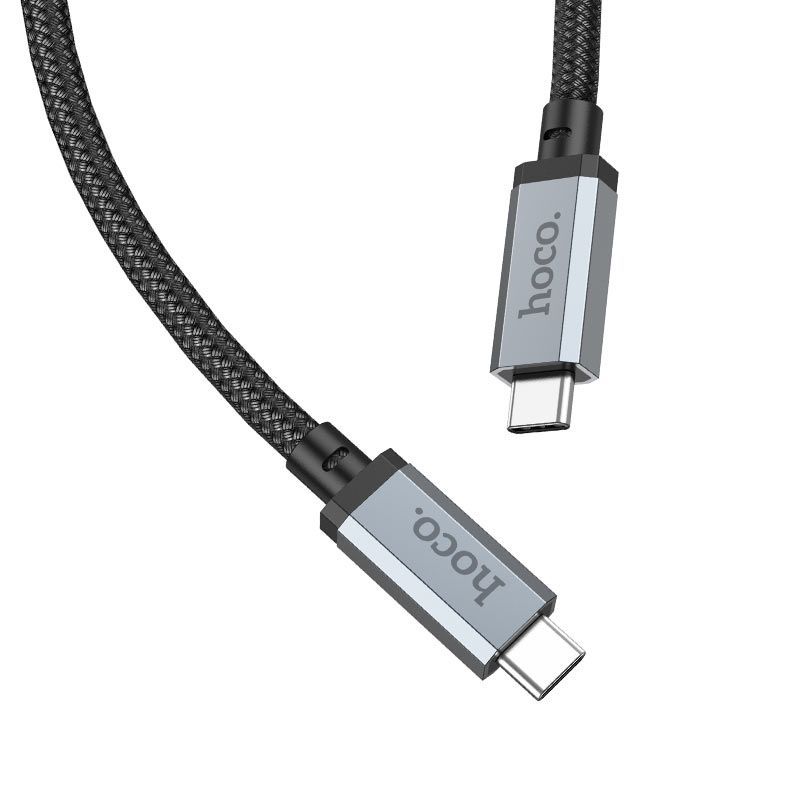 Кабель Hoco US05 для зарядки и передачи данных Type-C USB4 PD100W, 4K 60Hz HD, 2м 20Gbps