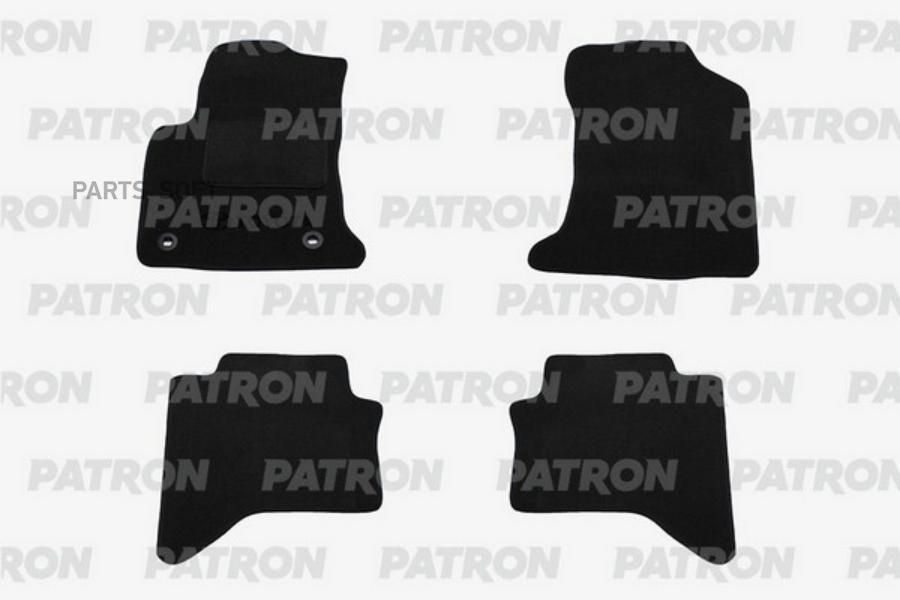 

PATRON PCC-TOY0070 к-кт автомобильных ковриков текстильных TOYOTA Hilux 2015-2018 1шт