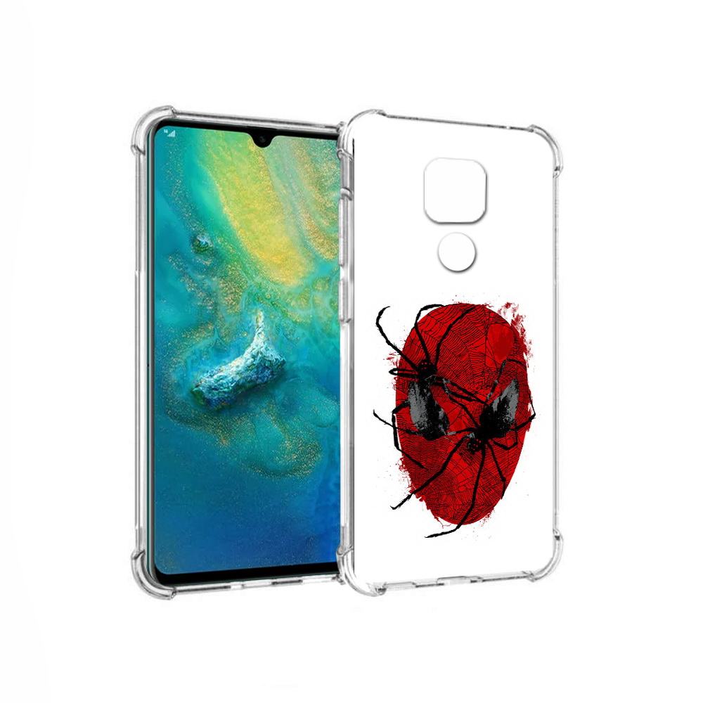 

Чехол MyPads Tocco для Huawei Mate 20x человек паук (PT124578.30.673), Прозрачный, Tocco