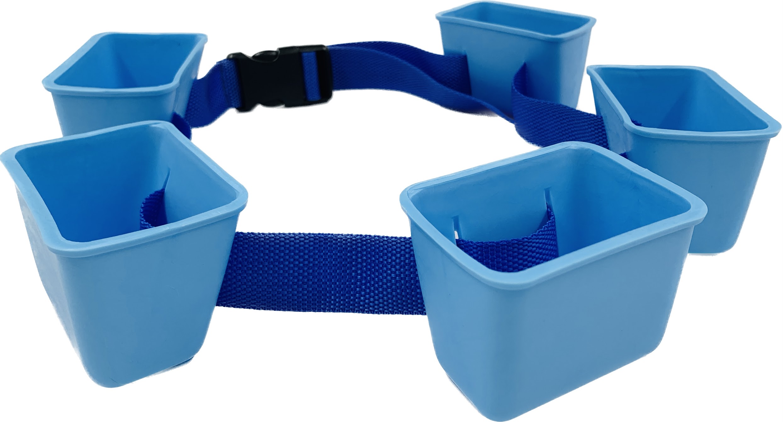 Пояс тормозной Flat Ray Break Belt для плавания, цвет Голубой