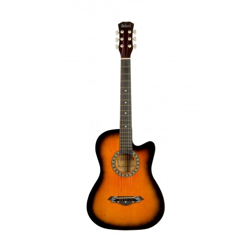 фото Акустическая гитара с анкером,матовая,санбёрст.липа 7/8(38 дюйм) belucci bc3820 bs