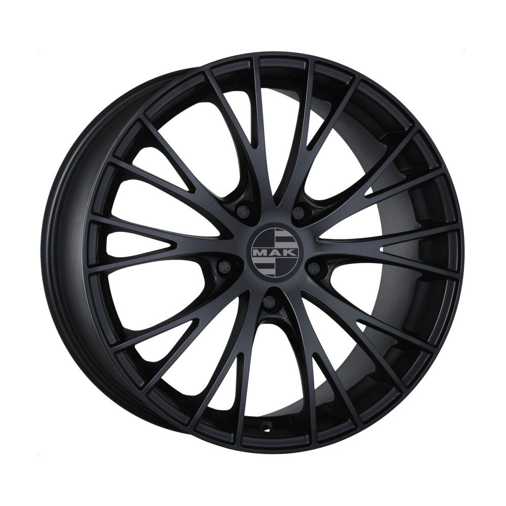 фото Колесный диск mak rennen 8,0/r19 5*112 et21 d66,6 matt black f8090nnmb21wsx