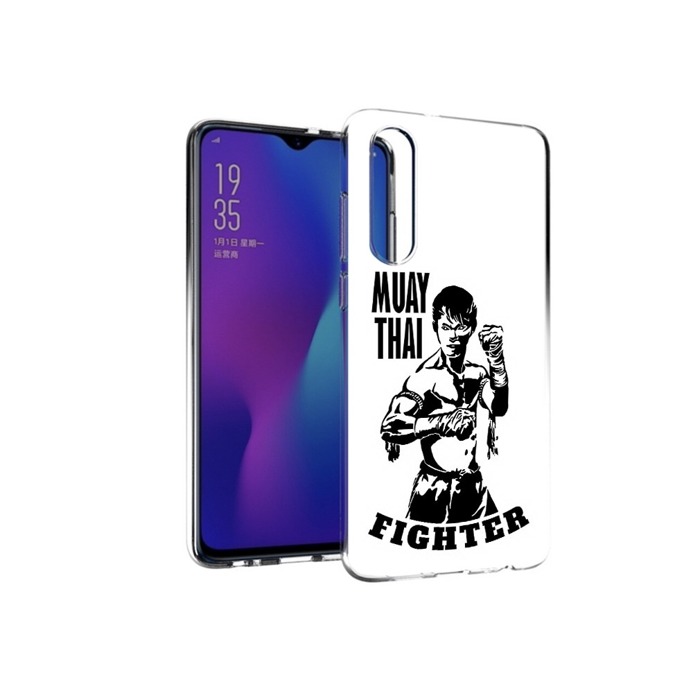 

Чехол MyPads Tocco для Huawei P30 Единоборства муайтай, Прозрачный, Tocco