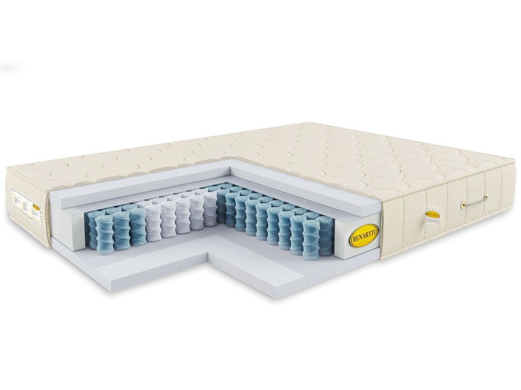 

Матрас пружинный Benartti Classic Max TFK 125х170, в рулоне, Бежевый, Classic Max TFK