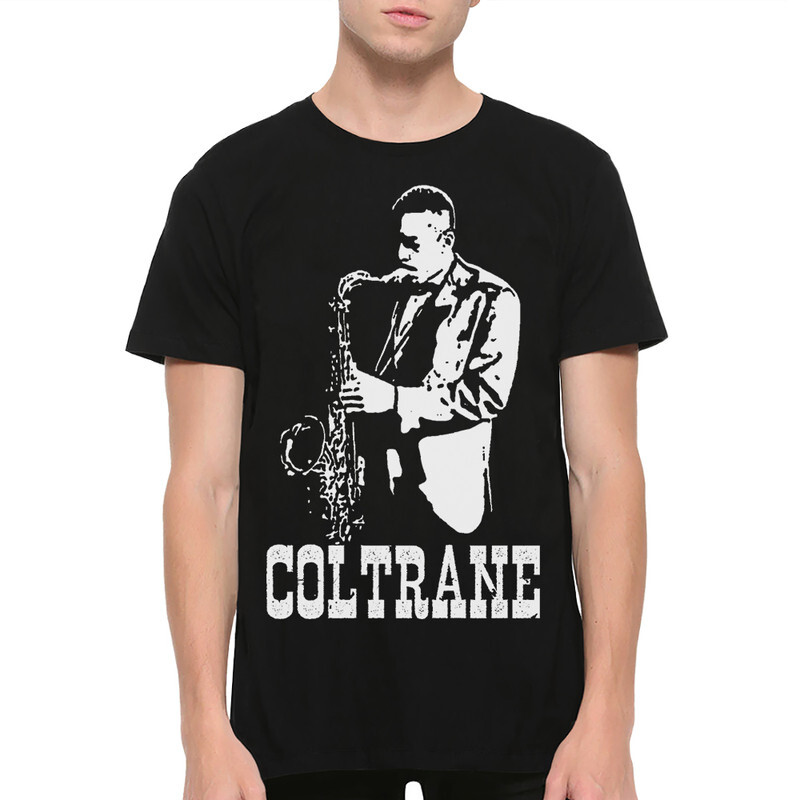 

Футболка мужская Dream Shirts Джон Колтрейн 9898930222 черная L, Джон Колтрейн 9898930222