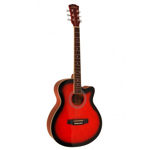 фото Акустическая гитара с анкером,глянцевая, 4/4(40 дюймов) belucci bc4040 rainbow elitaro