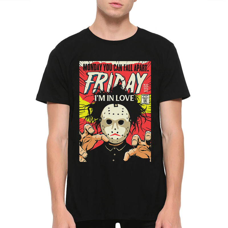 фото Футболка мужская dream shirts the cure - friday i'm in love 9898929222 черная xs