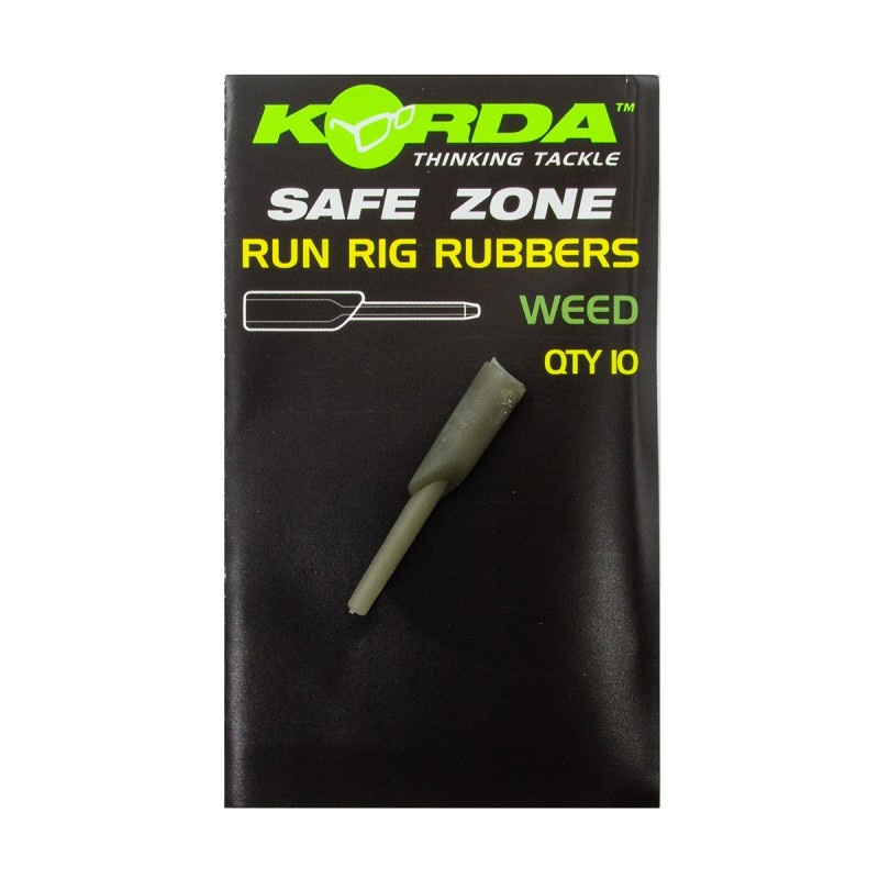 Отбойник для скользящей оснастки KORDA Run Rig Rubber Weedy Green