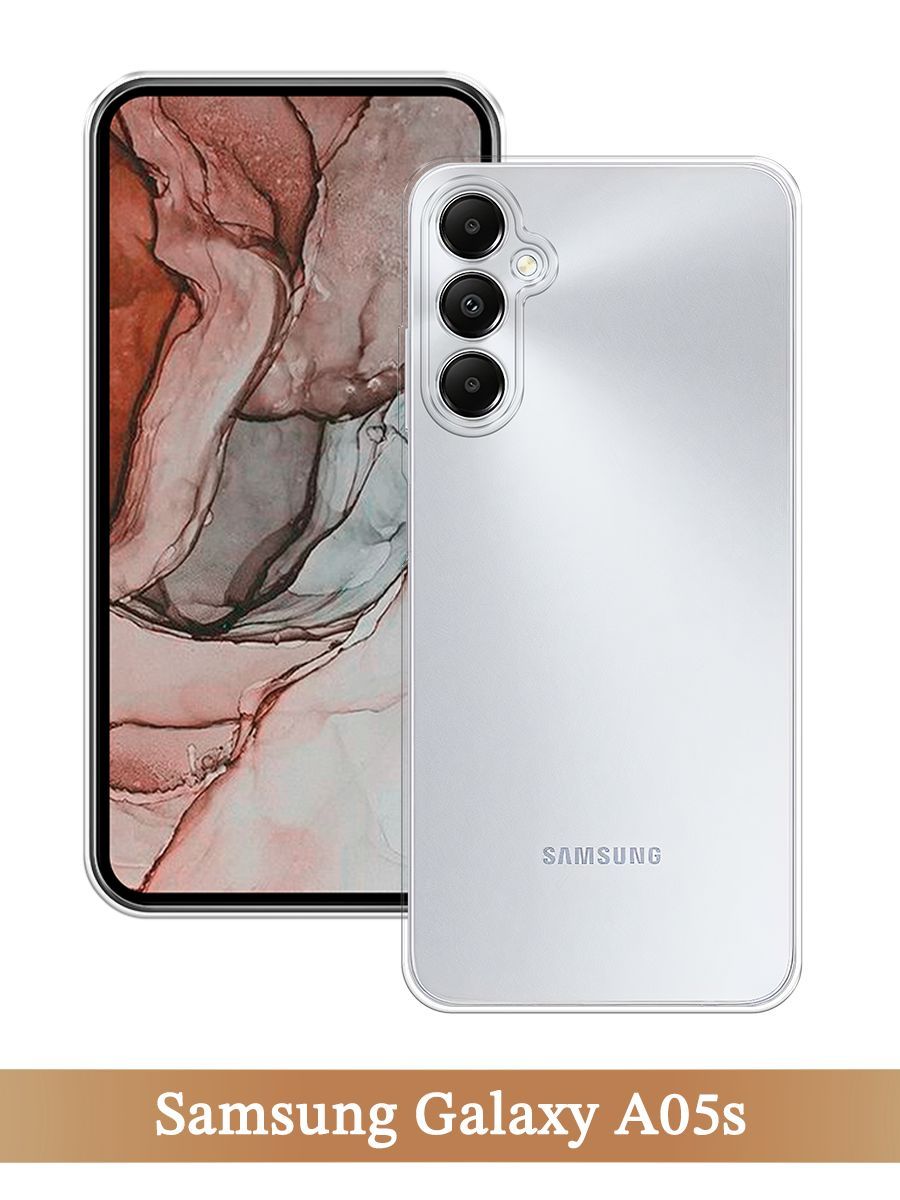 

Чехол на Samsung Galaxy A05s прозрачный, 2108850-1