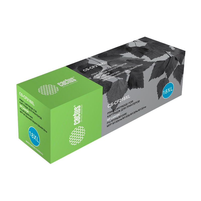 

Картридж лазерный Cactus CS-CF218XL, черный (CS-CF218XL), CS-CF218XL