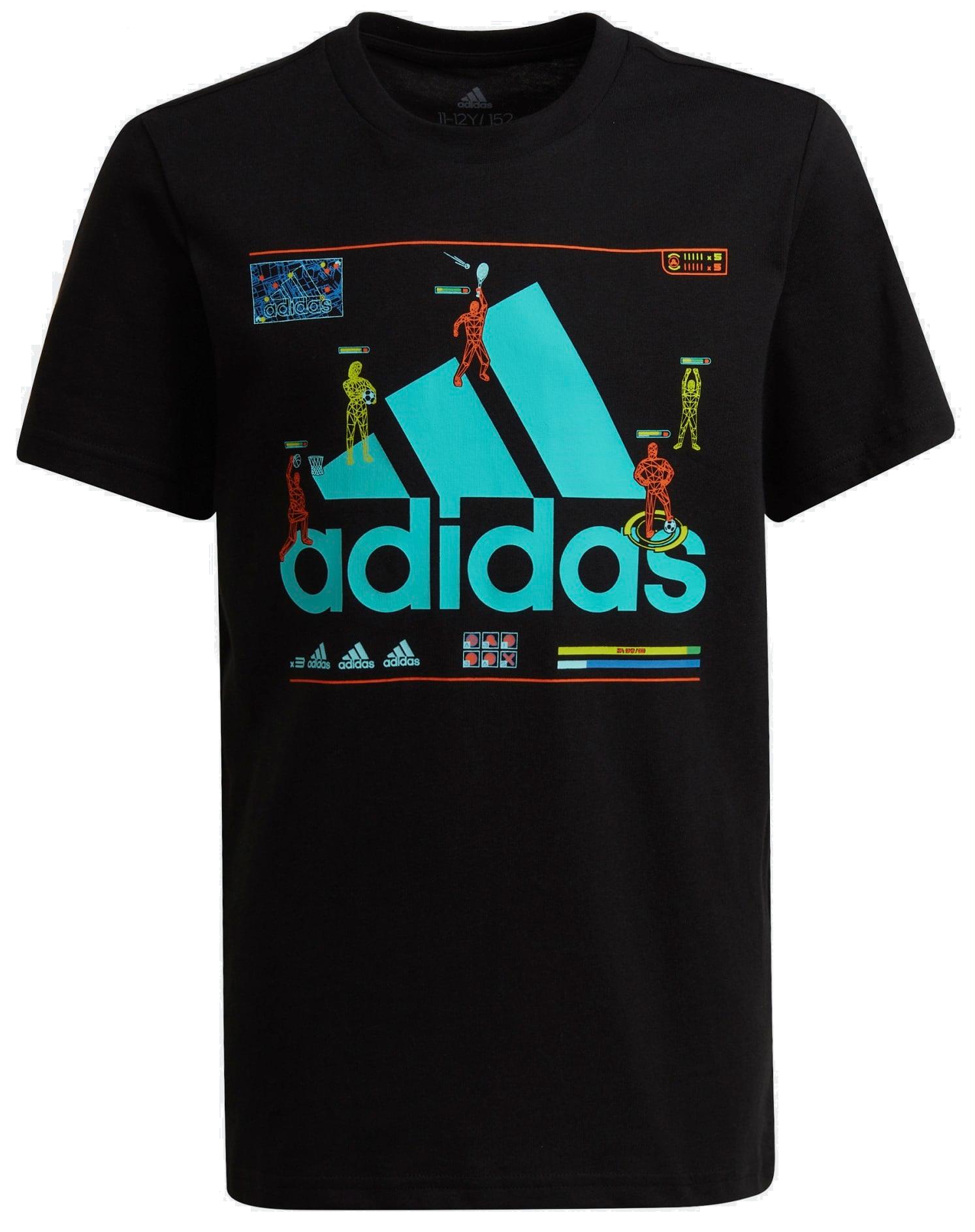 фото Футболка детская adidas b gmng gt цв. черный р. 128