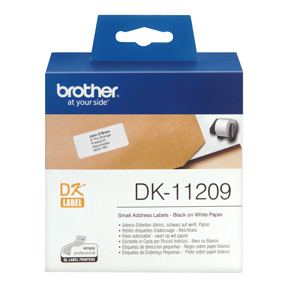 

Картридж для термопринтера BROTHER DK11209 черный, оригинал