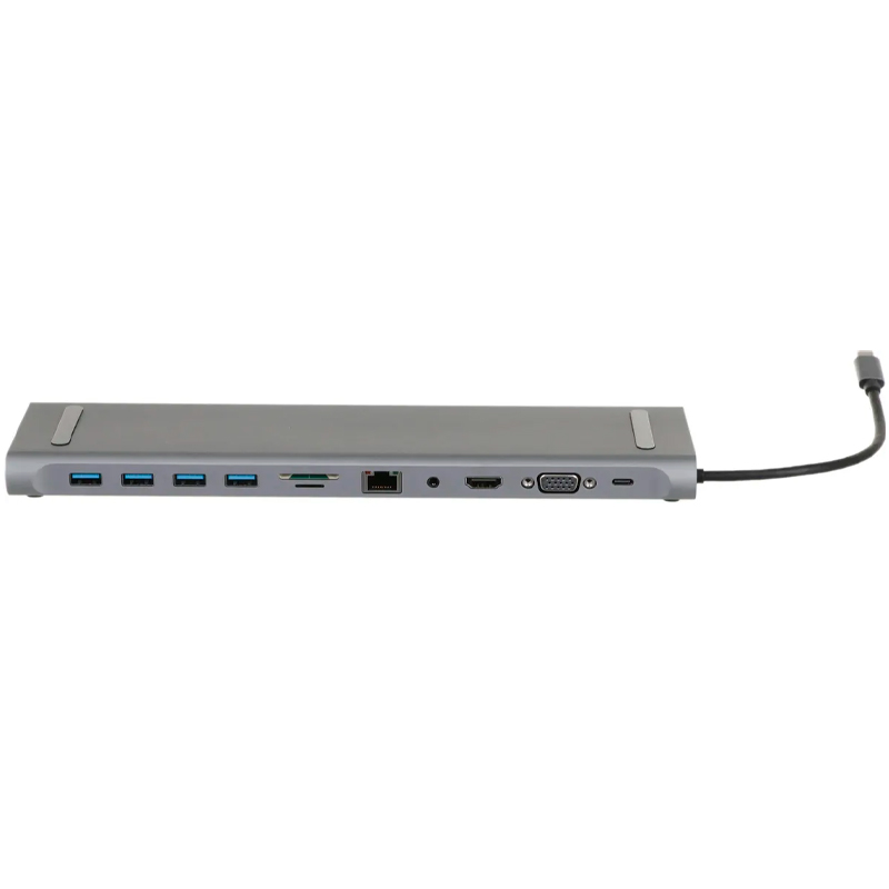 

Хаб (разветвитель) Palmexx, серебристый px/hub-dst-10in1, Серый