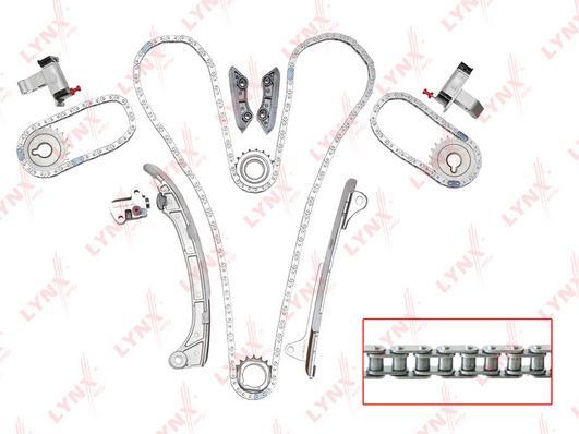 

LYNXAUTO TK0043 Комплект цепи ГРМ