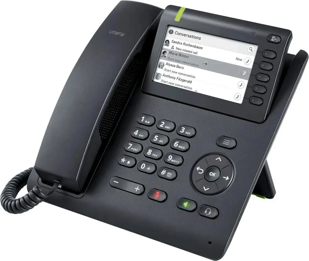 

IP-телефон UNIFY COMMUNICATIONS OpenScape CP600E черный (L30250-F600-C433), OpenScape CP600E