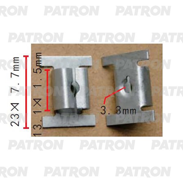 

Скоба Крепежная Применяемость: Скоба 23x18 PATRON арт. P37-2274