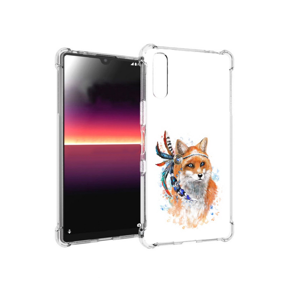 

Чехол MyPads Tocco для Sony Xperia L4 инду лиса (PT227010.235.377), Прозрачный, Tocco