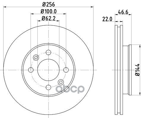 

Тормозной диск NISSHINBO ND6004K
