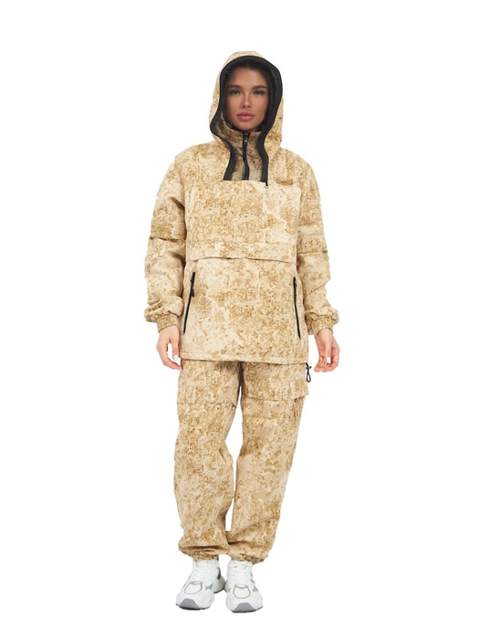 Женский костюм противоэнцефалитный KATRAN Протект, песок КМФ, размер 52-54, рост 170-176