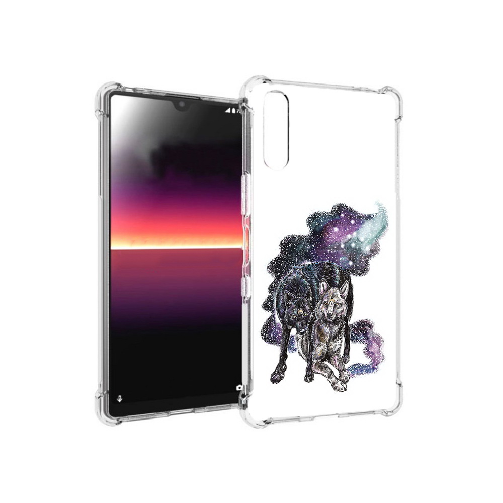 

Чехол MyPads Tocco для Sony Xperia L4 звездные волки (PT227010.235.352), Прозрачный, Tocco