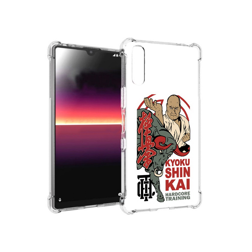 

Чехол MyPads Tocco для Sony Xperia L4 единоборства рисунок (PT227010.235.343), Прозрачный, Tocco
