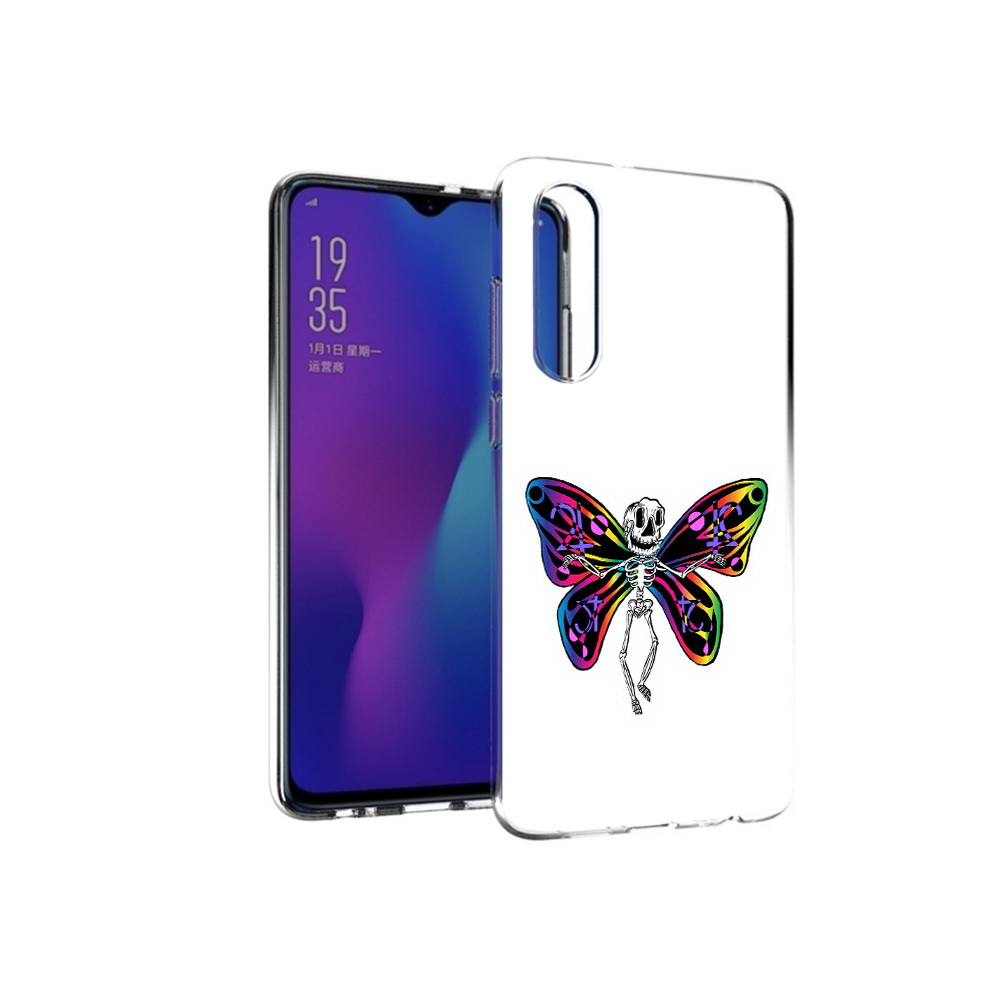 

Чехол MyPads Tocco для Huawei P30 эффект бабочки, Прозрачный, Tocco