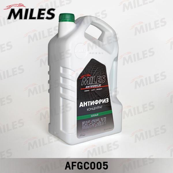 MILES Антифриз Miles G11 (зеленый) конц.  5кг MILES afgc005