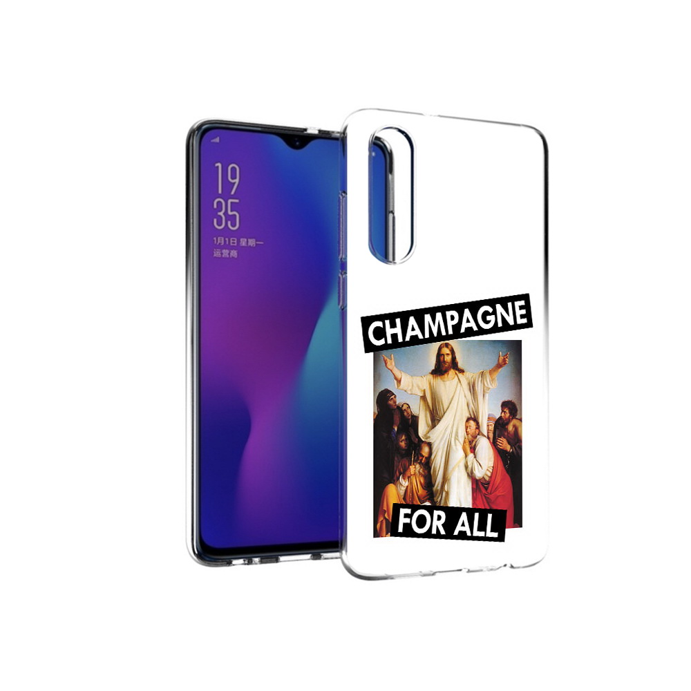 

Чехол MyPads Tocco для Huawei P30 шампанское, Прозрачный, Tocco