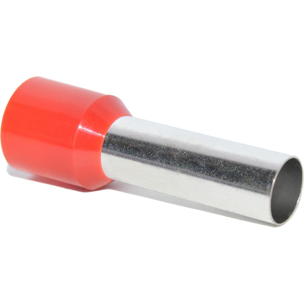 KLR KTE 35-25 Наконечник штыревой втулочный изолированный 35мм2/L=25мм/Красный 1035025