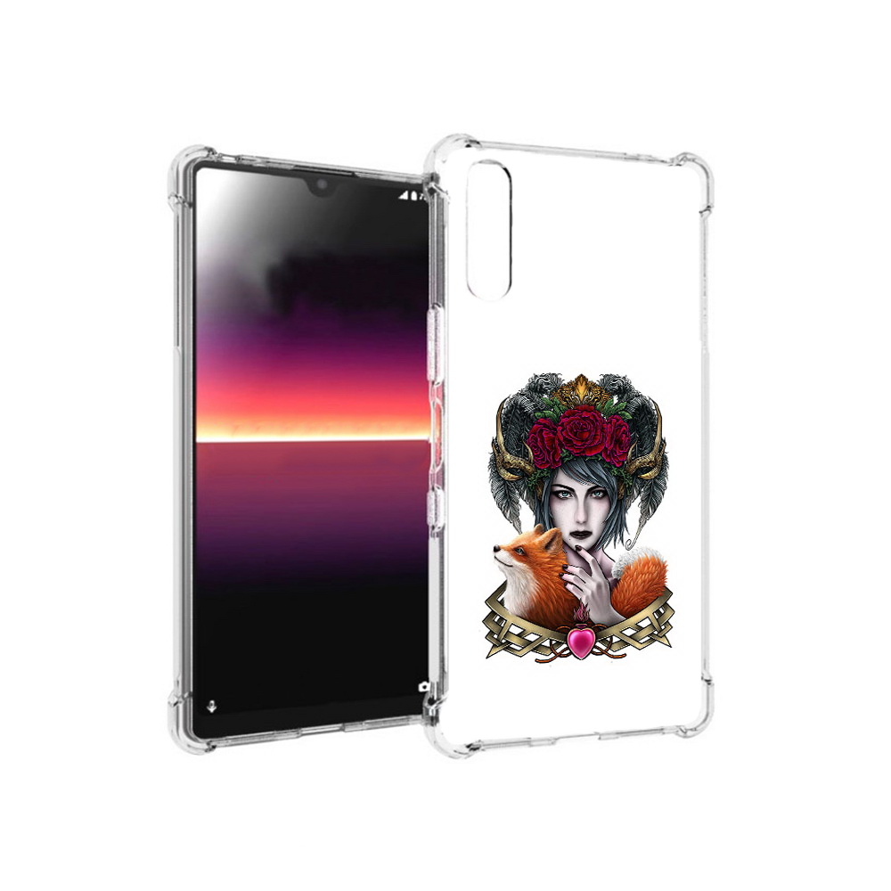 

Чехол MyPads Tocco для Sony Xperia L4 девушка с лисой (PT227010.235.314), Прозрачный, Tocco