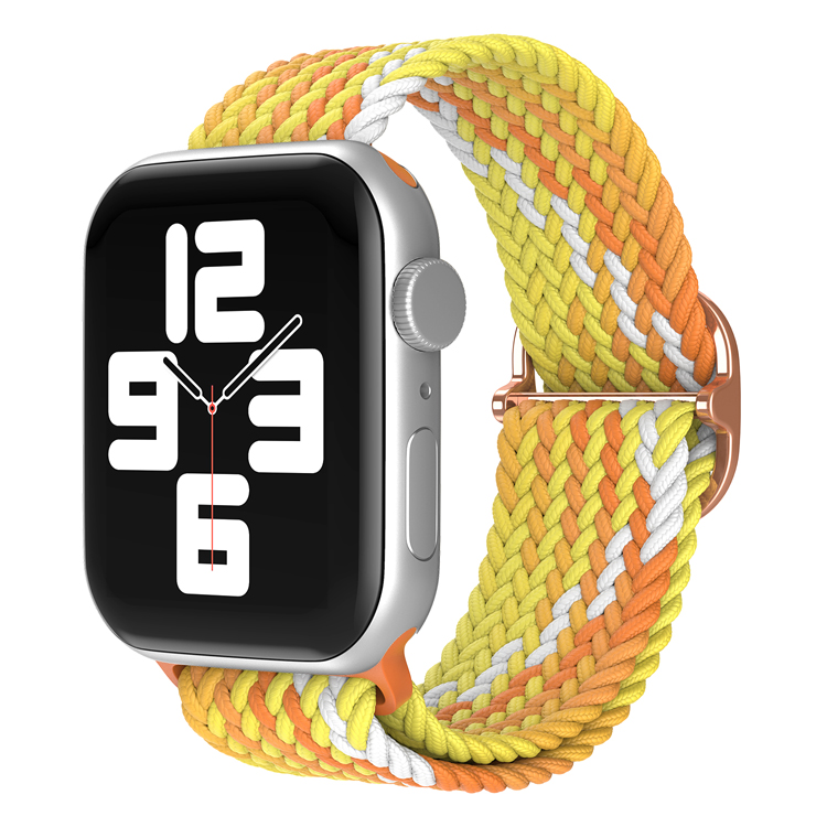 

Ремешок для Apple Watch 1-9/SE (38/40/41 мм), разноцветный, Ремешок для Apple Watch 1-9 / SE (38/40/41 мм), регулируемый по длине