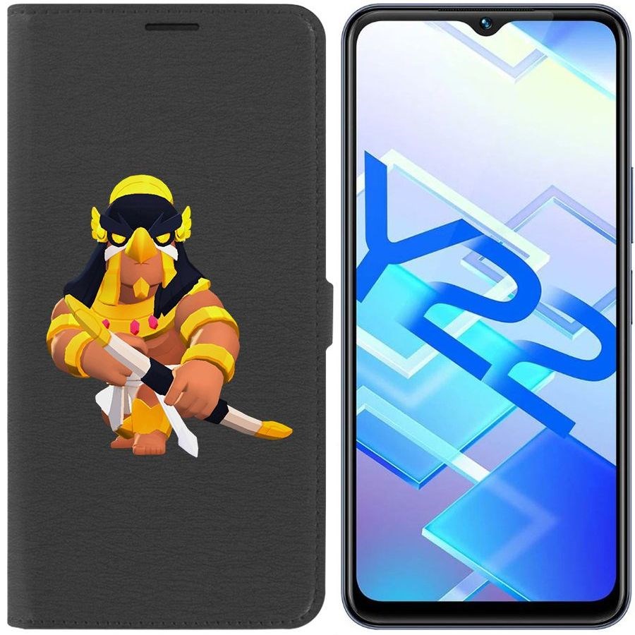 

Чехол-книжка Eco Book для Vivo Y22 Brawl Stars-Бо Хорус