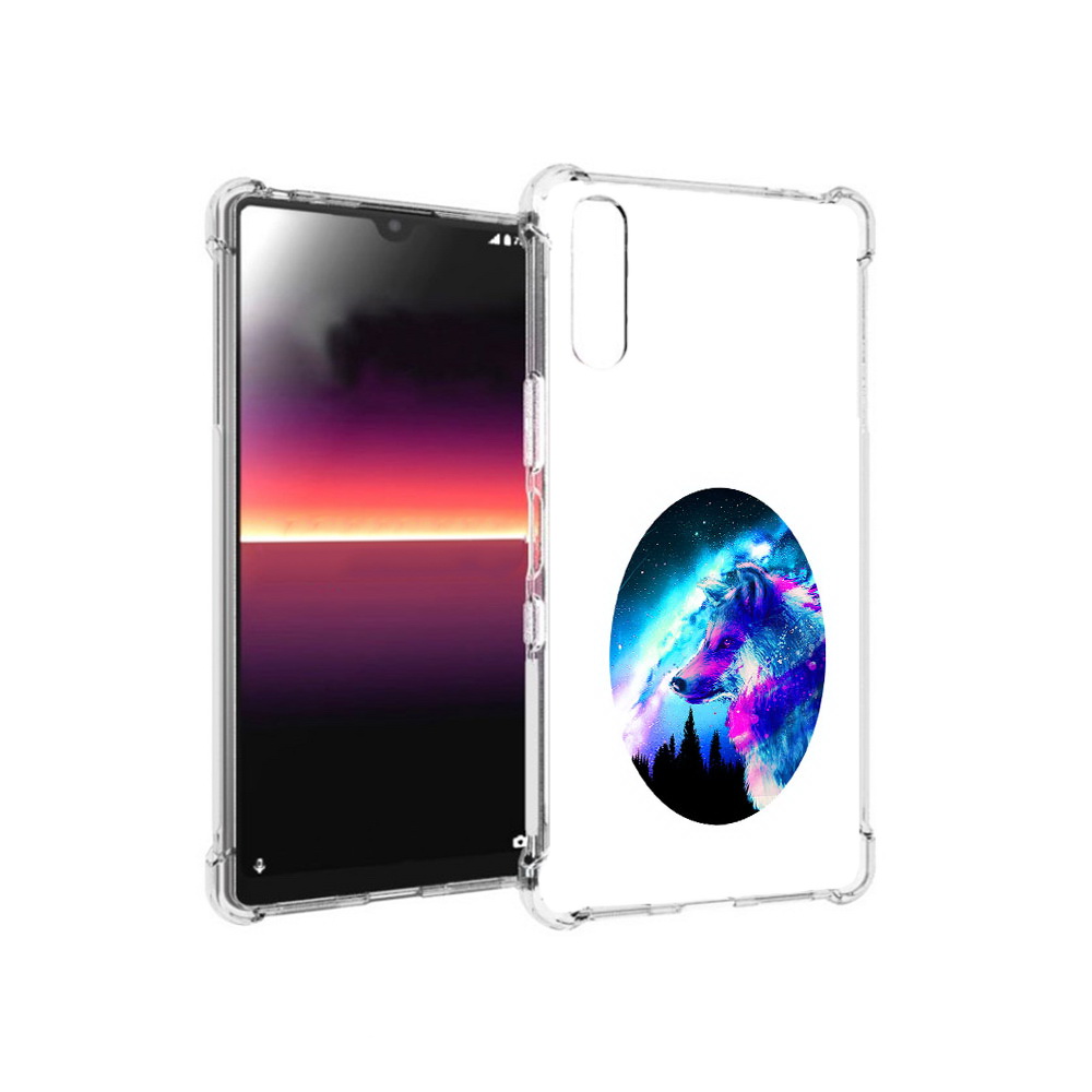 

Чехол MyPads Tocco для Sony Xperia L4 голубой волк (PT227010.235.293), Прозрачный, Tocco