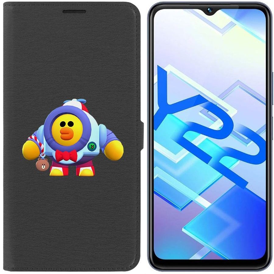 

Чехол-книжка Eco Book для Vivo Y22 Brawl Stars-Нани Салли