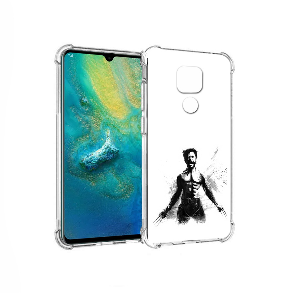 Чехол MyPads Tocco для Huawei Mate 20x росомаха (PT124578.30.587)