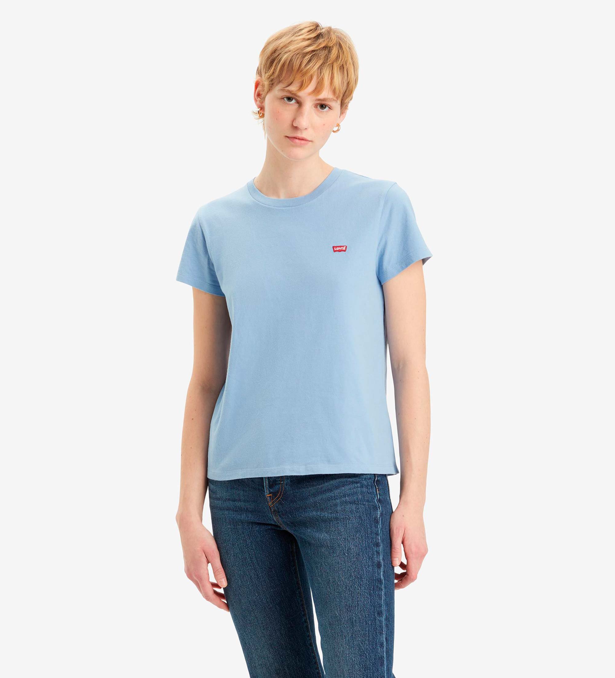 

Футболка Levi's для женщин, синяя, размер XS, 39185-0347, Синий, 39185