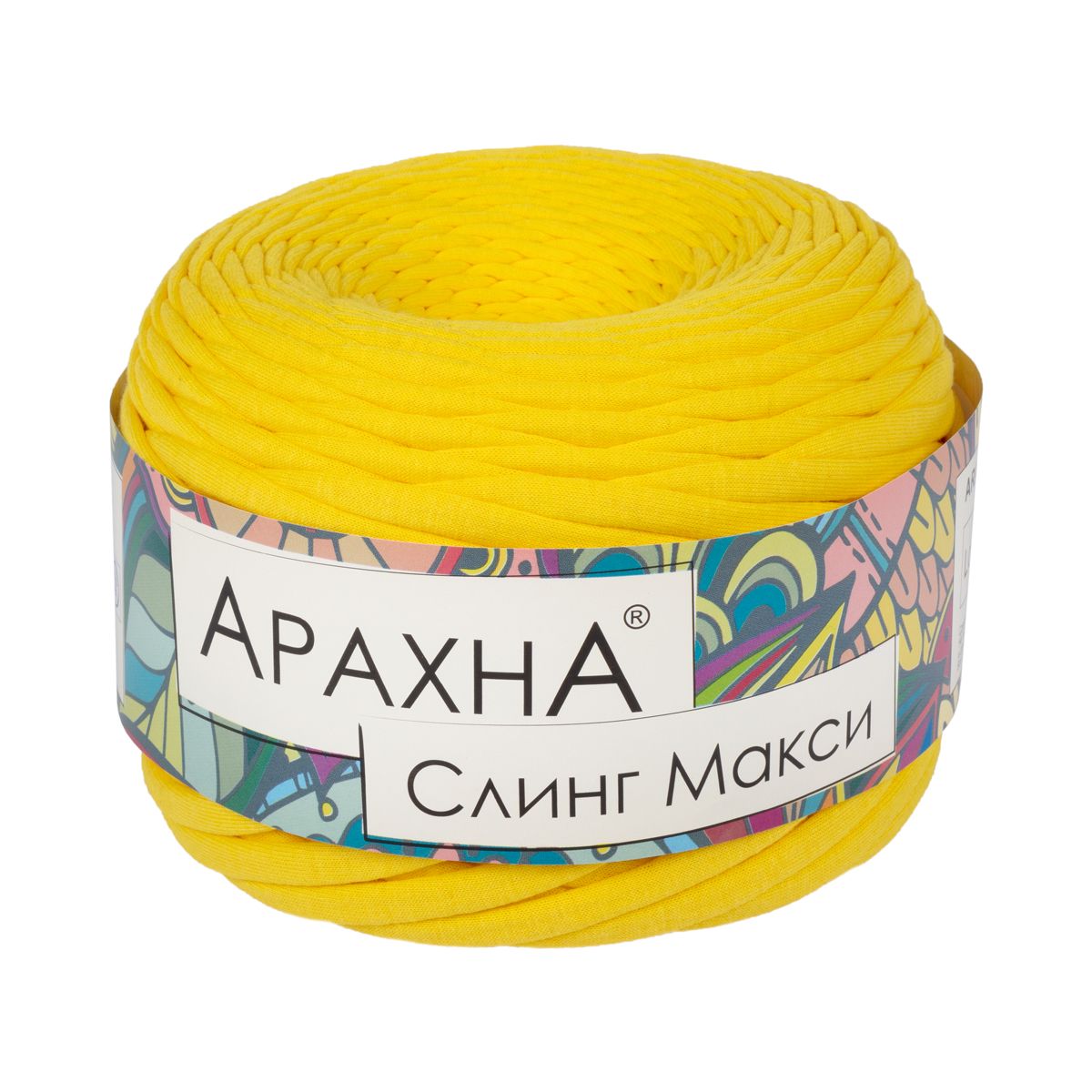 

Пряжа ARACHNA Sling Maxi 100% хлопок 1 шт х 300 г, 100 м 51 св желтый